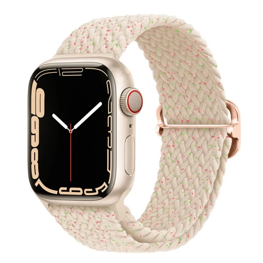 adjustable apple smart watch bands woven elastic